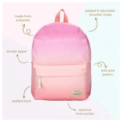 Milky Kiss Rugzak Love and Laughter Roze