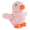Mini Club Eend Knuffel Pluche Roze, 12cm