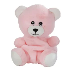 Mini Club Knuffel Beer Pluche - Roze, 20cm