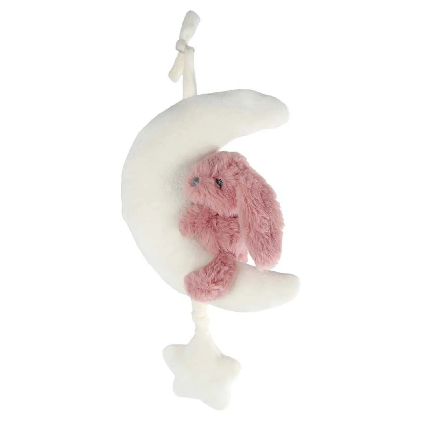 Mini Club Muziekmobiel Konijn Pluche Roze