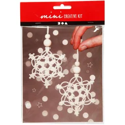 Mini Creative Kit Macrame Sneeuwvlok