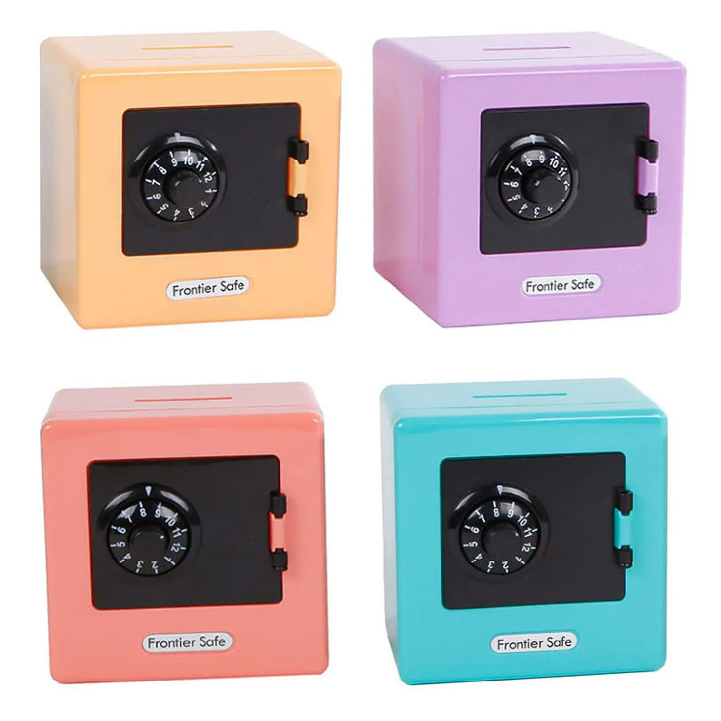 Mini Geldkluis met Geheime Code, 9cm