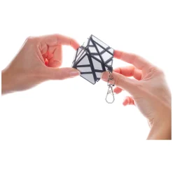 Mini Ghost Cube Puzzelkubus Sleutelhanger