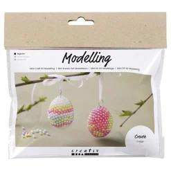 Mini Hobbyset Boetseren Ei met Kraaltjes, 2st.