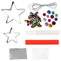 Mini Hobbyset Boetseren Sterren Zilver Wit