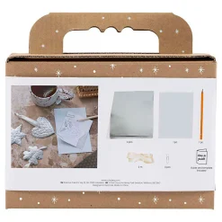 Mini Hobbyset Decoratie Kerstdecoratie Silver Metal