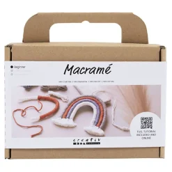 Mini Hobbyset Macrame Regenboog