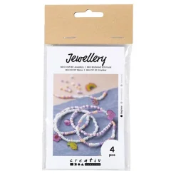 Mini Hobbyset Sieraden Krimpfolie Armbanden Paars