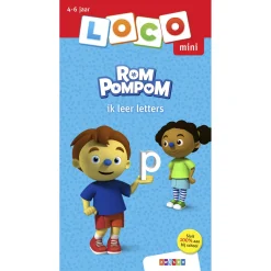 Mini Loco - Rompompom ik leer letters (4-6 jaar)