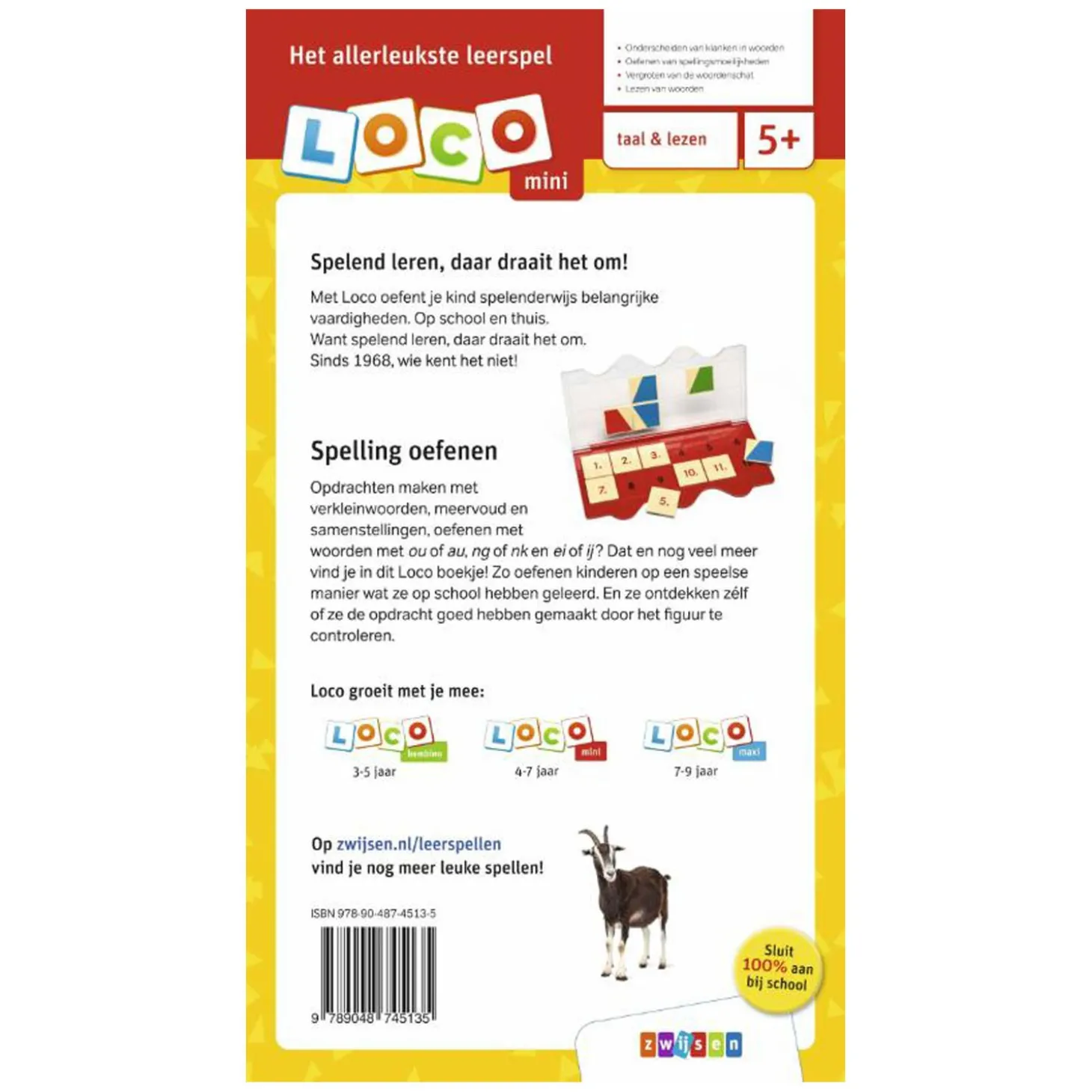 Mini Loco Oefenen met Spelling (5-7 jaar)