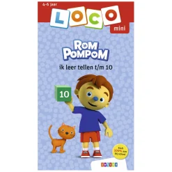 Mini Loco Rompompom - ik leer tellen t/m 10