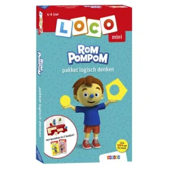 Mini Loco Rompompom Pakket Logisch Nadenken (4-6 jaar)