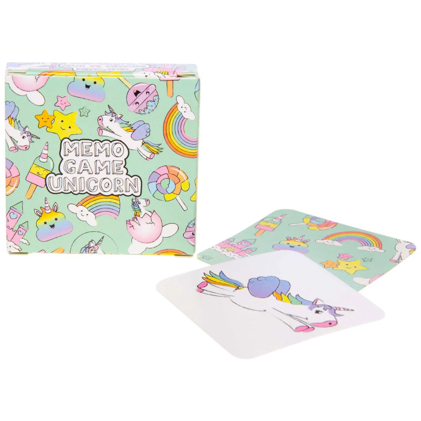 Mini Memospel Eenhoorn, 28 Kaarten