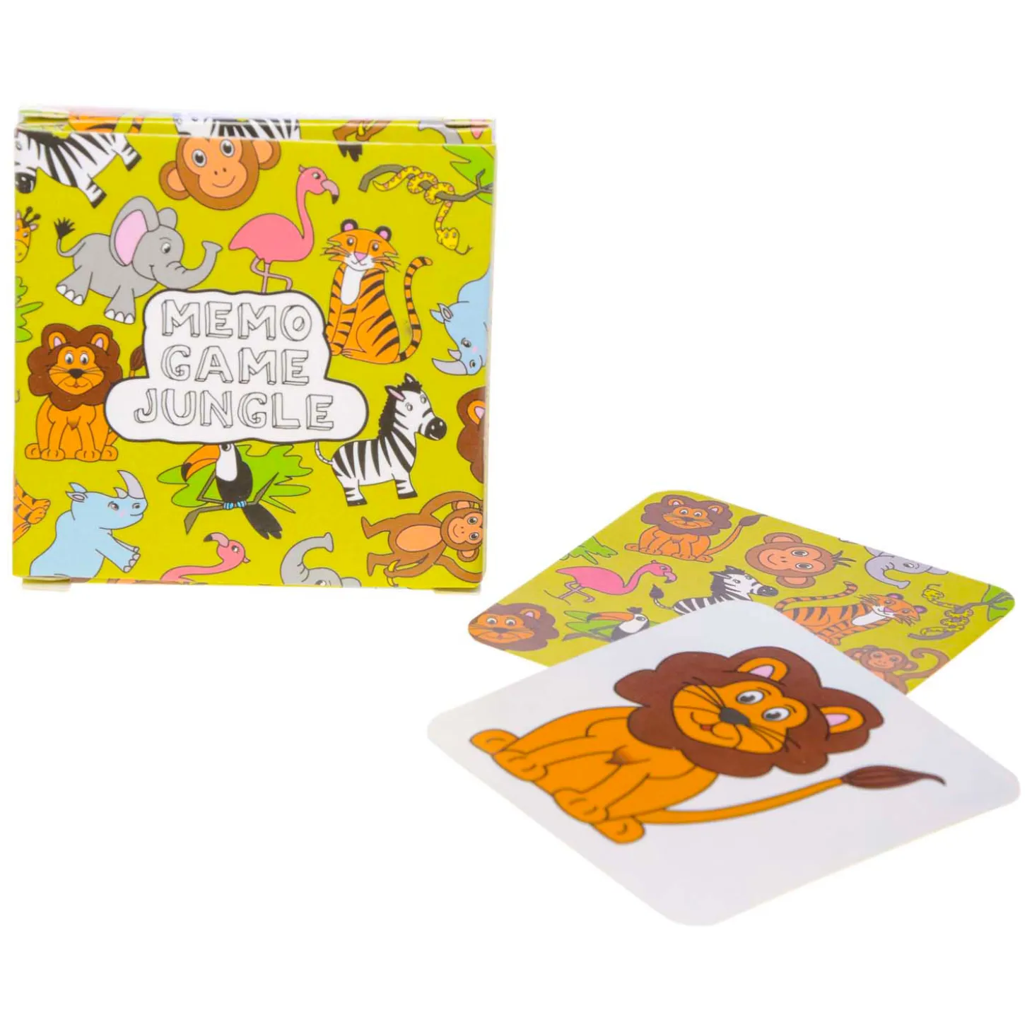 Mini Memospel Wilder Dieren, 28 Kaarten