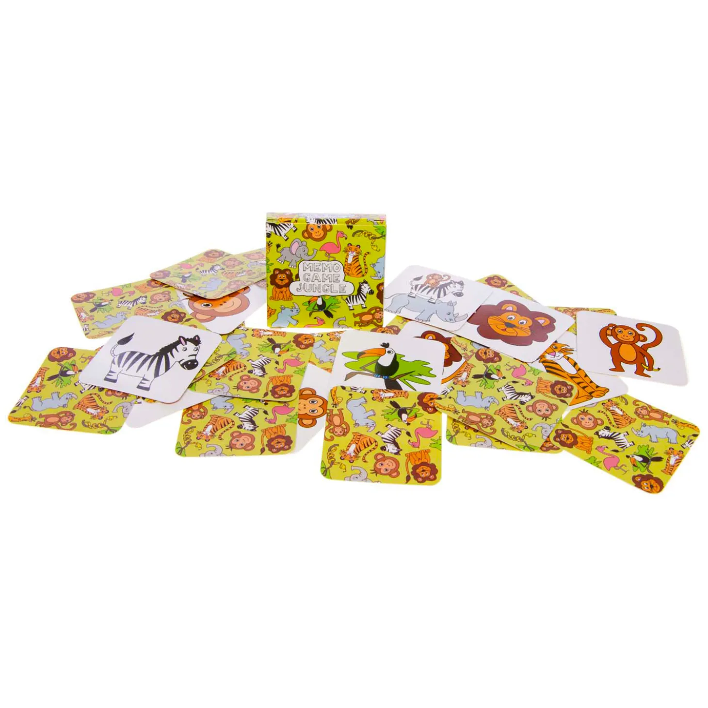Mini Memospel Wilder Dieren, 28 Kaarten