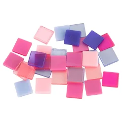 Mini Mozaiek Paars 10x10mm, 25 gram