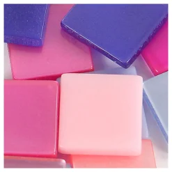 Mini Mozaiek Paars 10x10mm, 25 gram