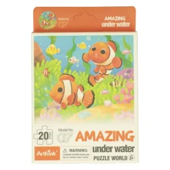 Mini Puzzel Onderwaterwereld, 20st.