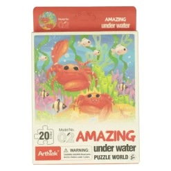 Mini Puzzel Onderwaterwereld, 20st.