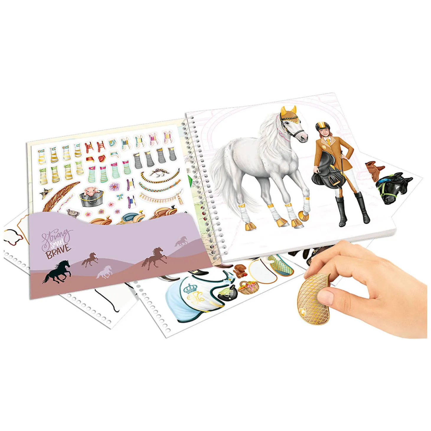 Miss Melody Dress Me Up Stickerboek