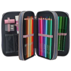 Miss Melody 3-Vaks Etui Gevuld met 3D Effect