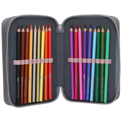 Miss Melody 3-Vaks Etui Gevuld met 3D Effect