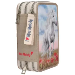 Miss Melody 3-vaks etui POPPYSAND