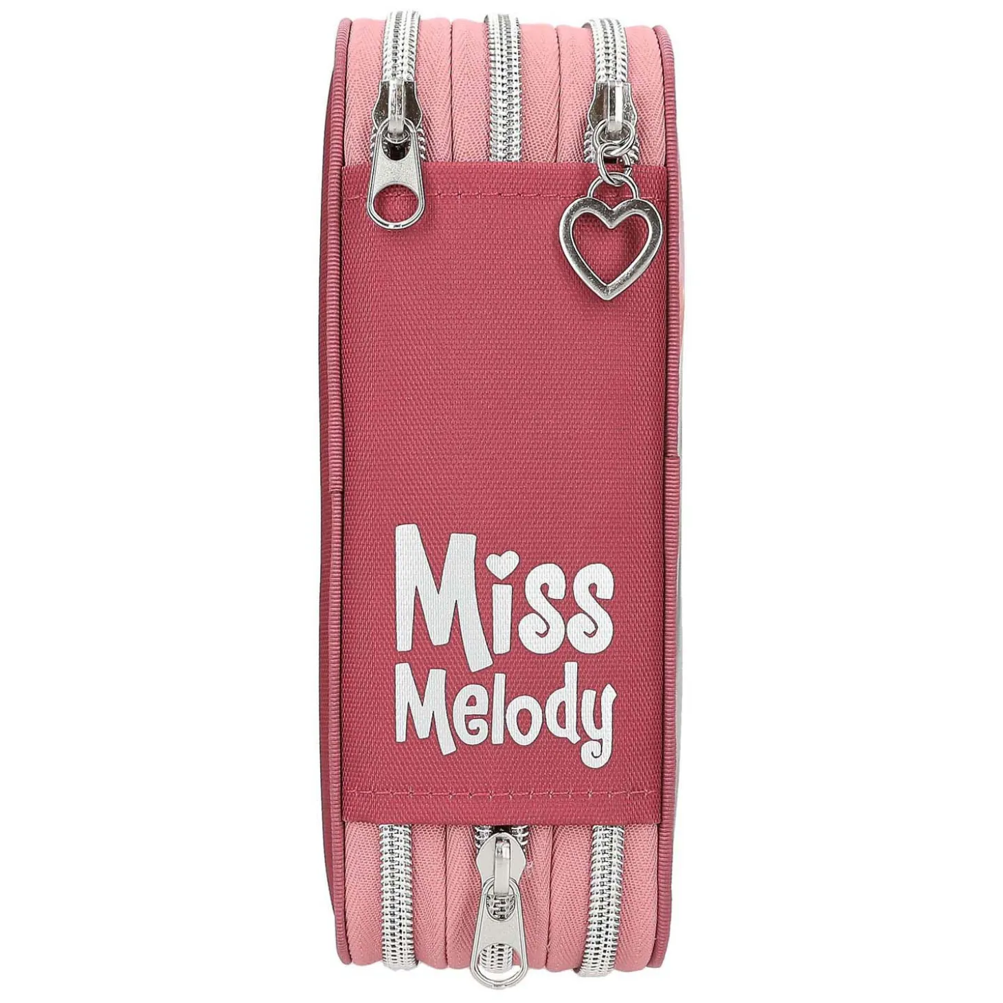 Miss Melody 3-vaks Etui Roze