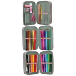 Miss Melody 3-vaks Gevulde Etui Romantic Fields