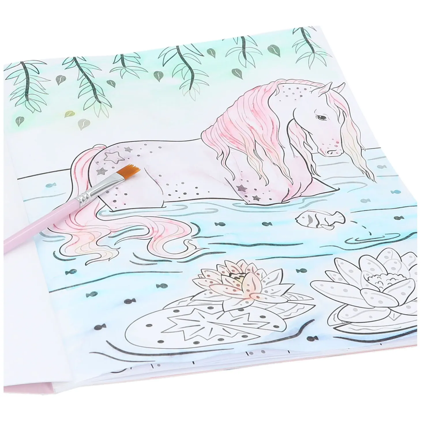 Miss Melody Water Kleurboek