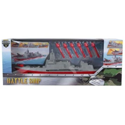 Mission Control Marineschip met Schietfunctie, 24cm