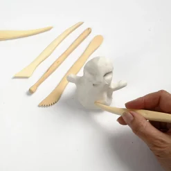 Modelleer Gereedschapset Hout, 6dlg.