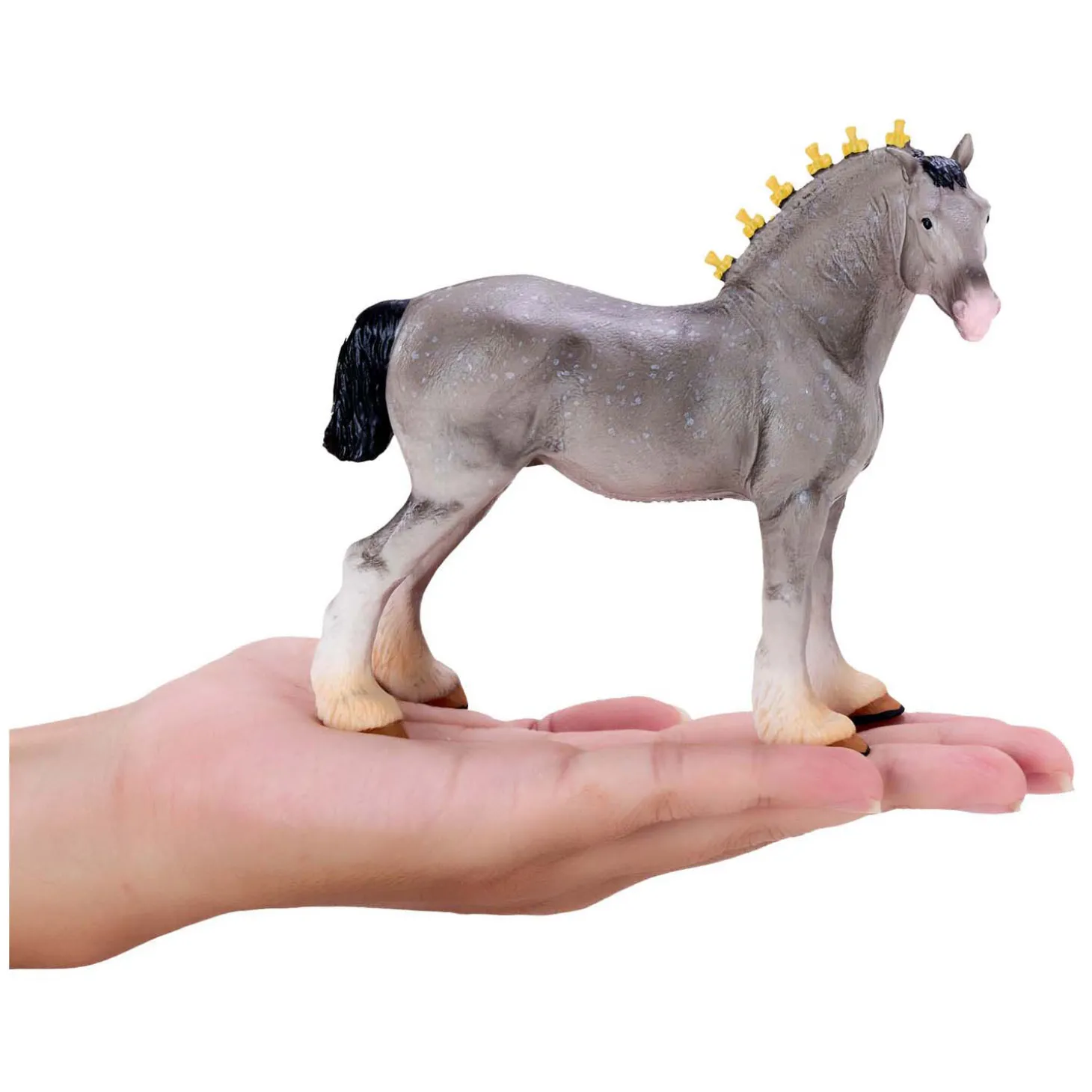 Mojo Horse World Stippen Grijze Paard - 381068