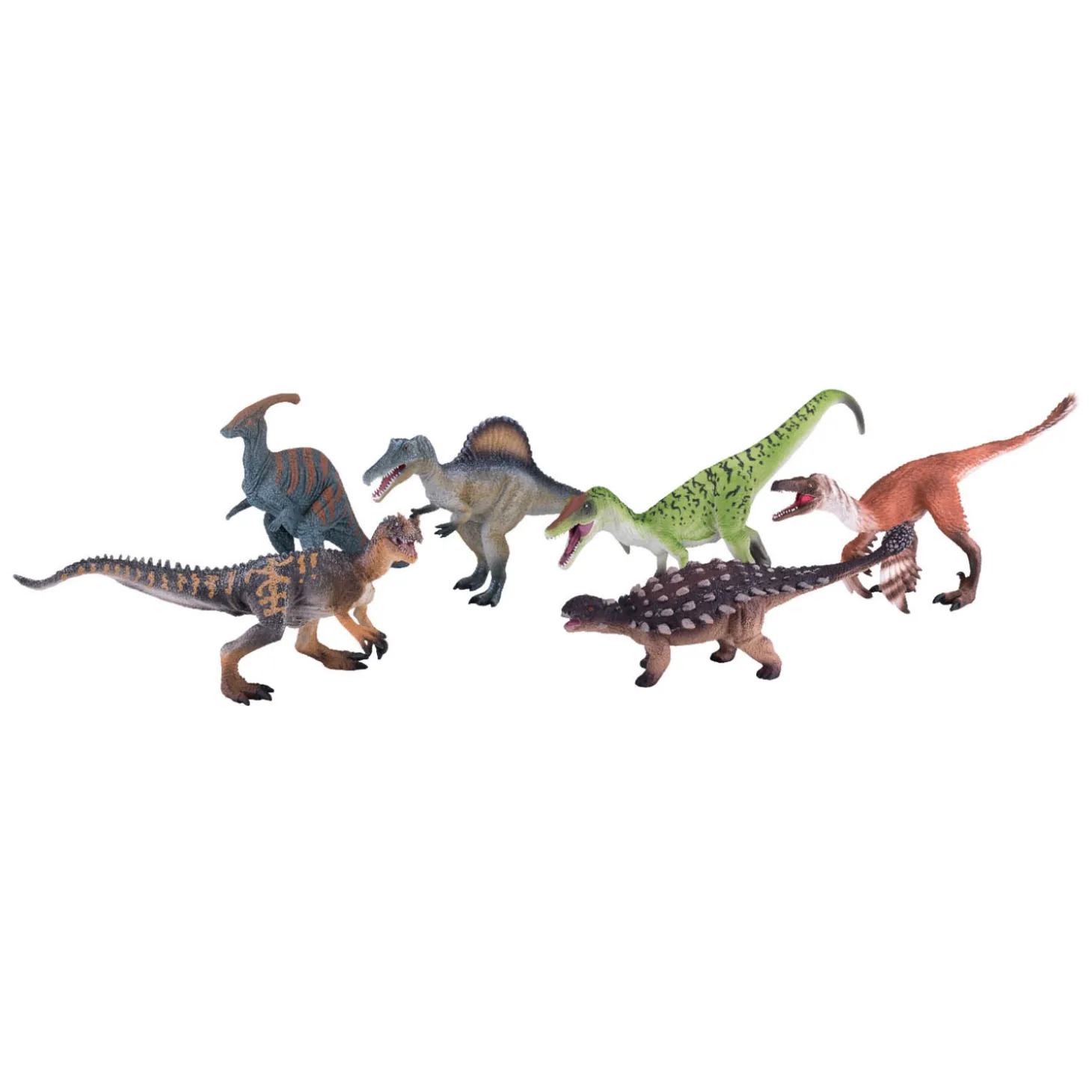 Mojo Prehistorie Luxe Dinosaurussen Speelset, 6dlg. - 380029