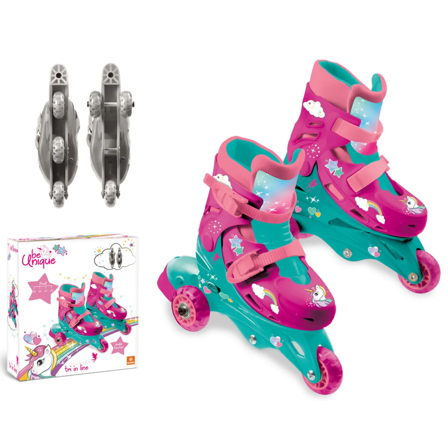 Mondo Kinder Skeelers Eenhoorn, mt 29-32