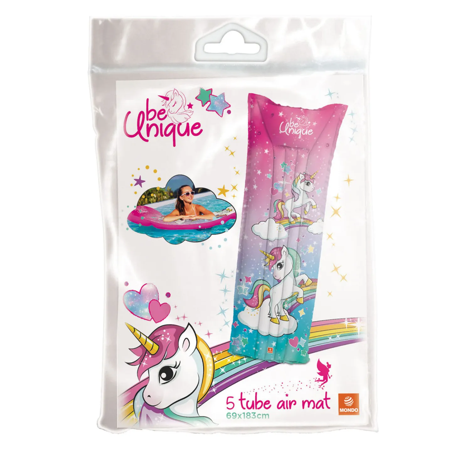Mondo Luchtbed Eenhoorn, 183cm
