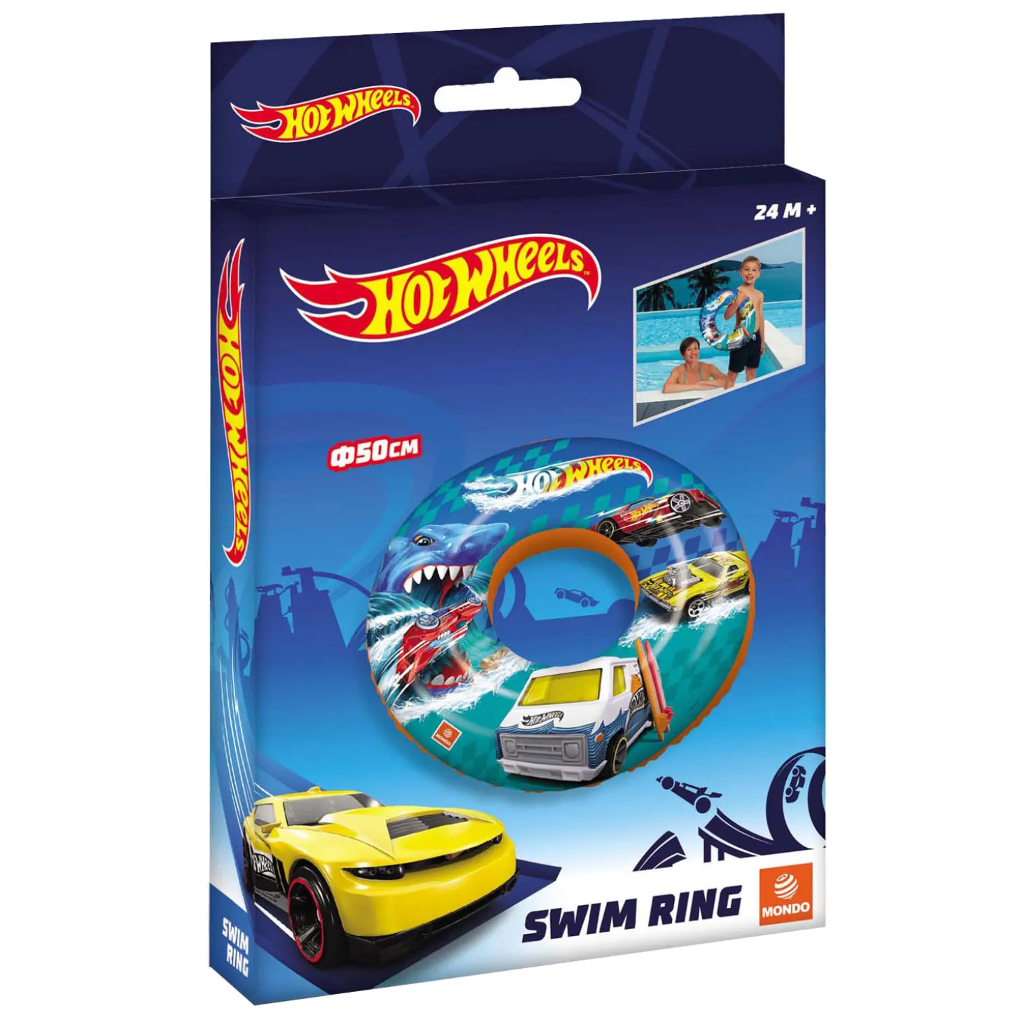 Mondo Zwemring Hot Wheels, 50cm