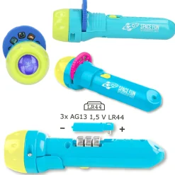 Monster Cars Zaklamp met Plaatjes