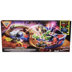 Monster Jam 1:64 Supercharge Speedway Racebaan Speelset