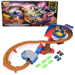 Monster Jam 1:64 Supercharge Speedway Racebaan Speelset