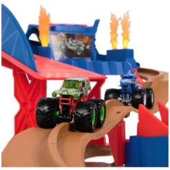 Monster Jam 1:64 Supercharge Speedway Racebaan Speelset