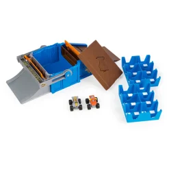 Monster Jam Mini Freestyle Arena Speelset en Opslag