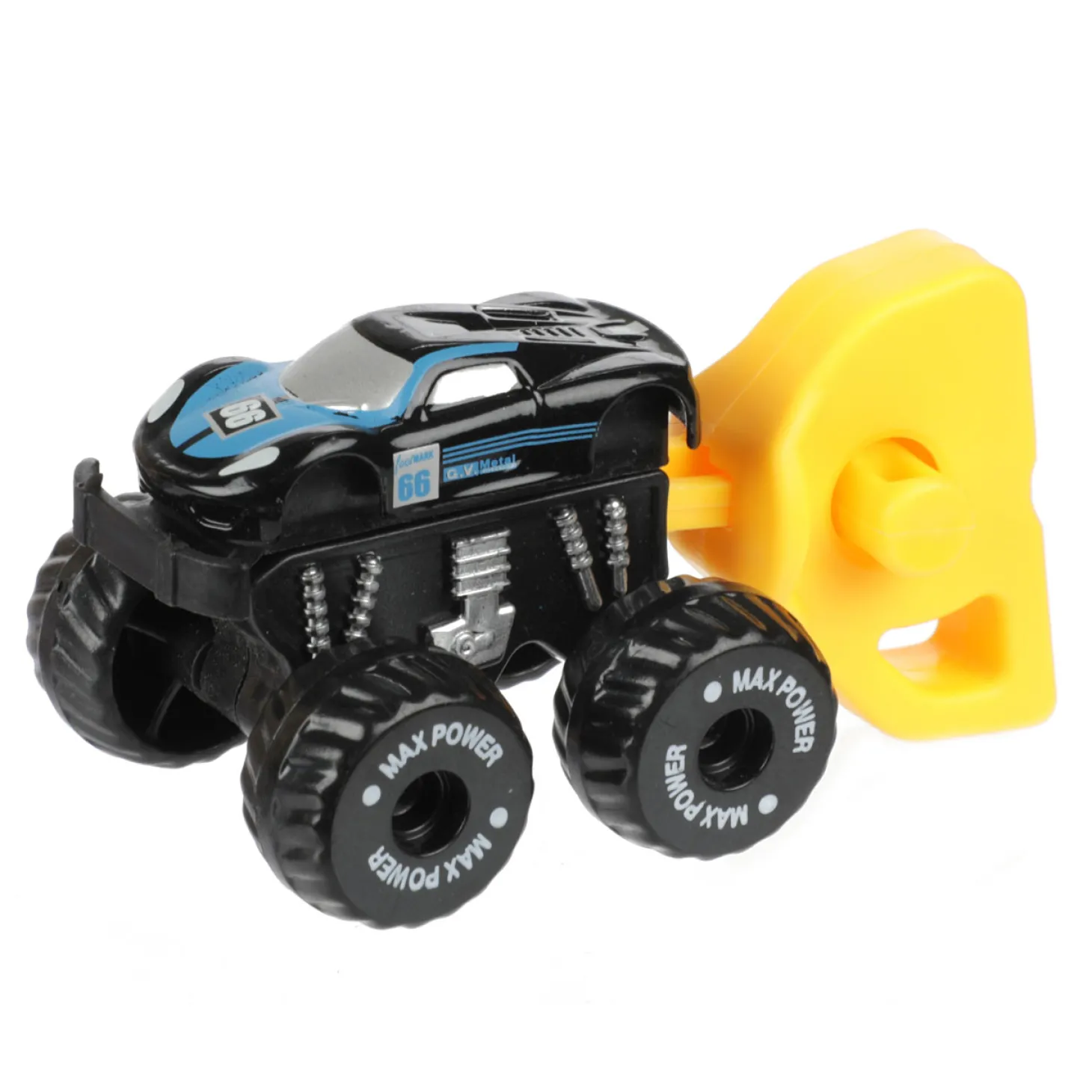 Monster Truck met Afschieter in Ei