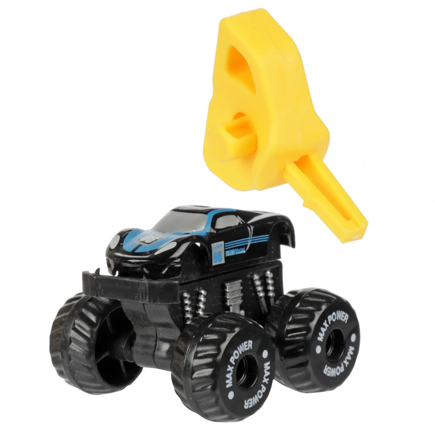 Monster Truck met Afschieter in Ei