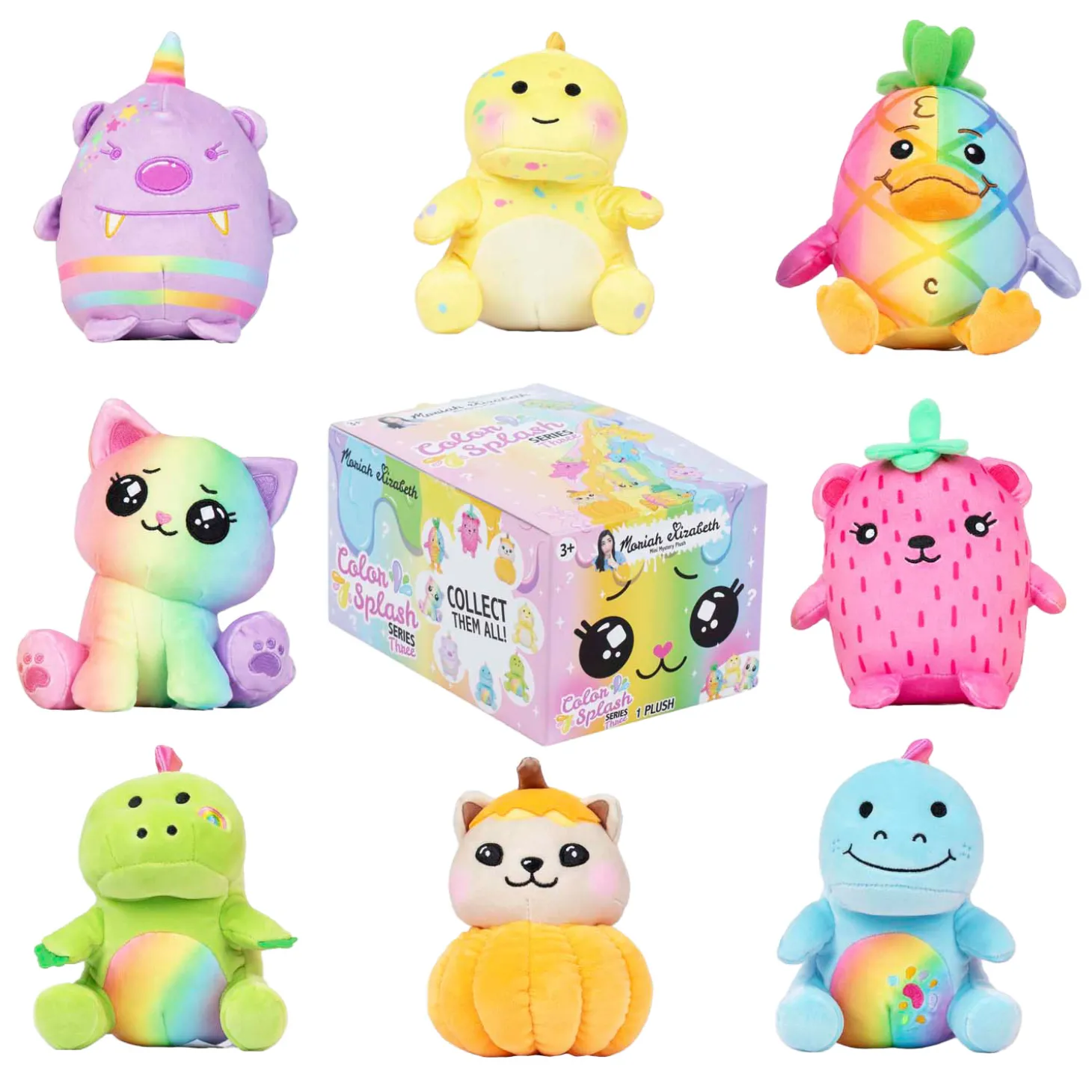 Moriah Elizabeth Mystery Knuffel - Serie 3 Color Splash, 15cm