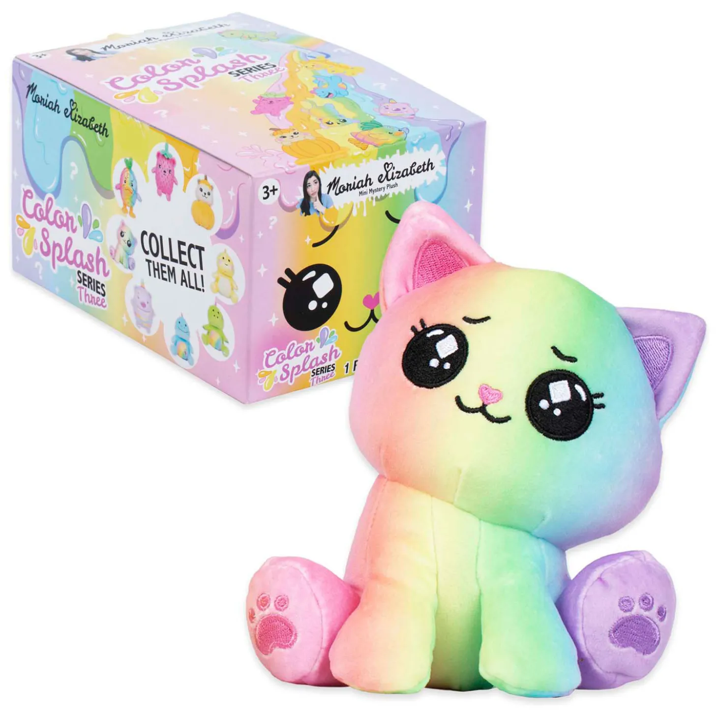 Moriah Elizabeth Mystery Knuffel - Serie 3 Color Splash, 15cm