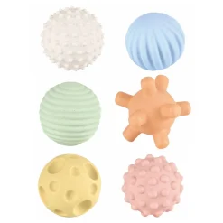 Motoriek en Zintuigballen Pastel, 6st