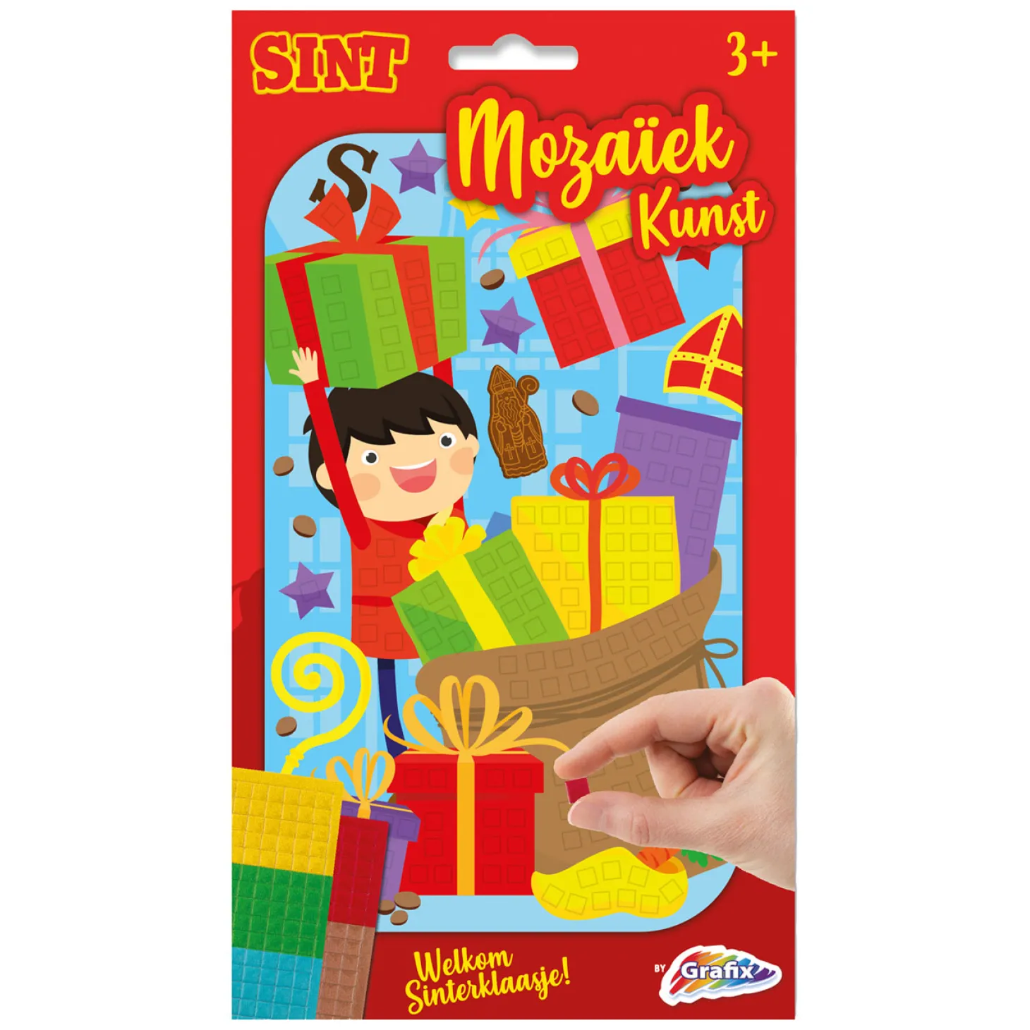 Mozaïekkunst Sinterklaas