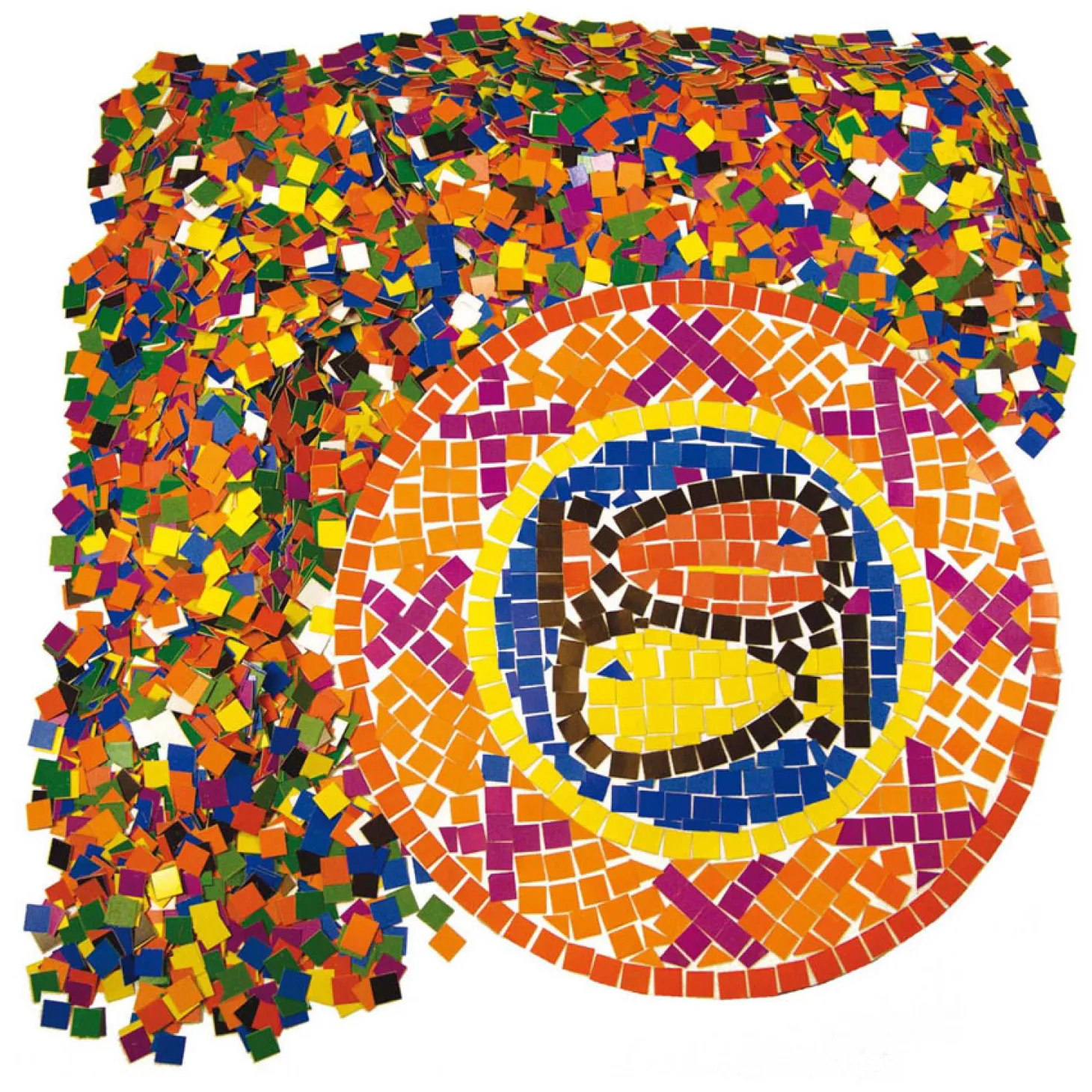 Mozaïekvierkanten Dubbelzijdig