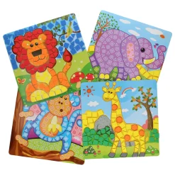 Mozaiek Knutselen Dierentuindieren